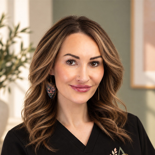 Katie Stentzel, board-certified Nurse Practitioner and aesthetic injector at Artistry Aesthetics & Wellness in Redding, CA